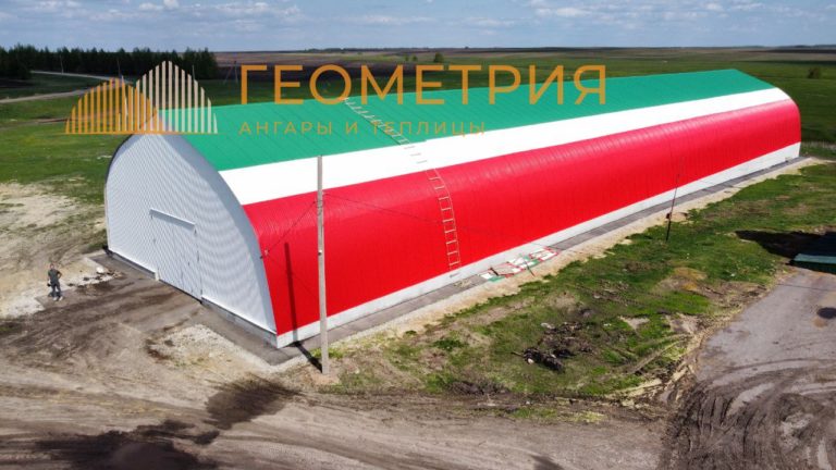 Подробнее о статье Хит сезона — ангар в цветах флага